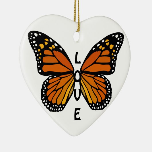 Butterfly Ornament Personalized Butterfly Ornament (Rechts)
