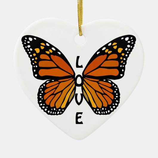 Butterfly Ornament Personalized Butterfly Ornament (Voorkant)