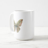 Butterfly Outline Classic Mok – 15 oz (Voorkant links)