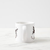 Butterfly Outline Specialty Espresso Mok (Achterkant)