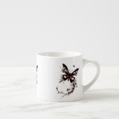 Butterfly Outline Specialty Espresso Mok (Rechts)
