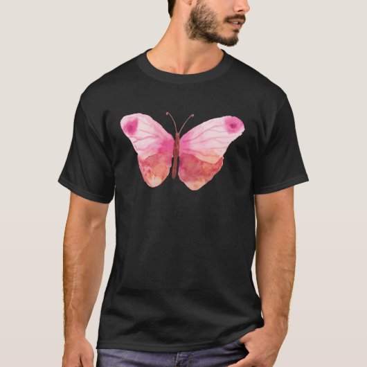 Butterfly  Painting  Insect Colourful Summer T-shirt (Voorkant)