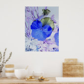 Butterfly Pansy Poster (Keuken)