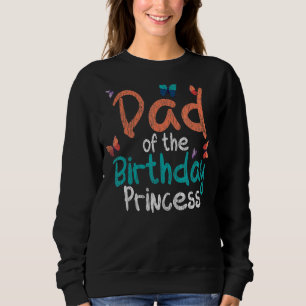Butterfly Pap Birthday Princess Girls Kinder vader Trui