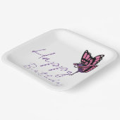 Butterfly Papieren Bordje (Gebogen)