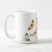  Butterfly Papillon Old Illustration Koffiemok (Links)