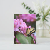 Butterfly Paradise Briefkaart (Staand voorkant)