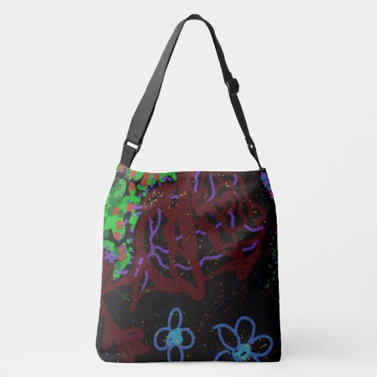 Butterfly Paradise Crossbody Bag Crossbody Tas (Achterkant)