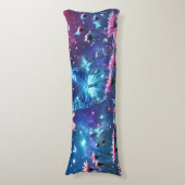 Butterfly Paradise Lichaamskussen (Voorkant Verticaal)