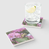 Butterfly Paradise Stenen Onderzetter (Zijkant)