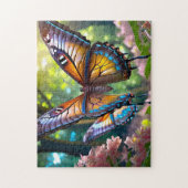Butterfly Park 3 Easy Brain Art Puzzel Foto Puzzel (Verticaal)