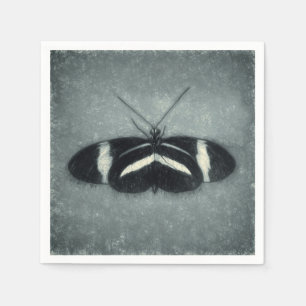 Butterfly  Pastel Groen Antiek Decoupage Servet