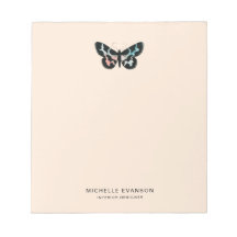 Butterfly Pastel Perzik Waterverf Logo