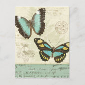 Butterfly-patchwork Briefkaart (Voorkant)