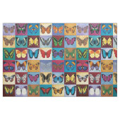 Butterfly-patchwork Stof (Fat Quarter)