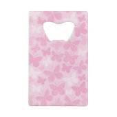 Butterfly-patroon 2 creditkaart flessenopener (Achterkant)