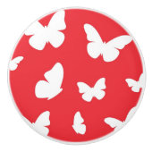 Butterfly-patroon 2 keramische knop (Voorkant)