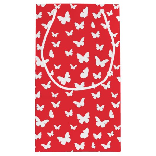 Butterfly-patroon 2 klein cadeauzakje (Achterkant)