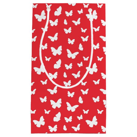 Butterfly-patroon 2 klein cadeauzakje (Voorkant)