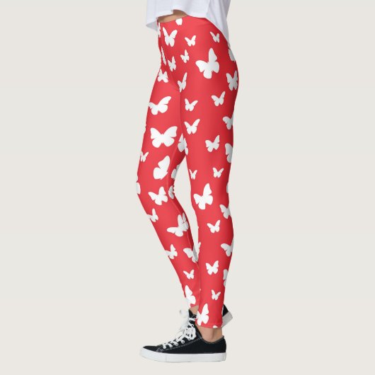 Butterfly-patroon 2 leggings (Links)