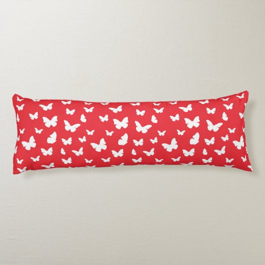 Butterfly-patroon 2 lichaamskussen (Achterkant)