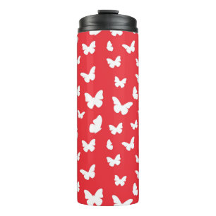 Butterfly-patroon 2 thermosbeker