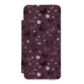 Butterfly Patroon 5 Incipio iPhone Portemonnee Hoesje (Voorkant Agenda)