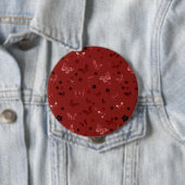Butterfly Patroon 6 Ronde Button 4,0 Cm (In situ)