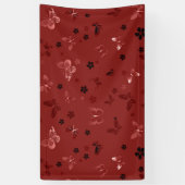 Butterfly Patroon 6 Spandoek (Verticaal)