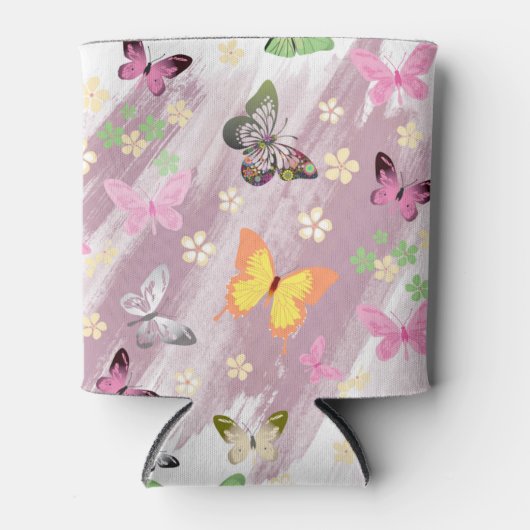 Butterfly Patroon 7 Blikjeskoeler (Voorkant)