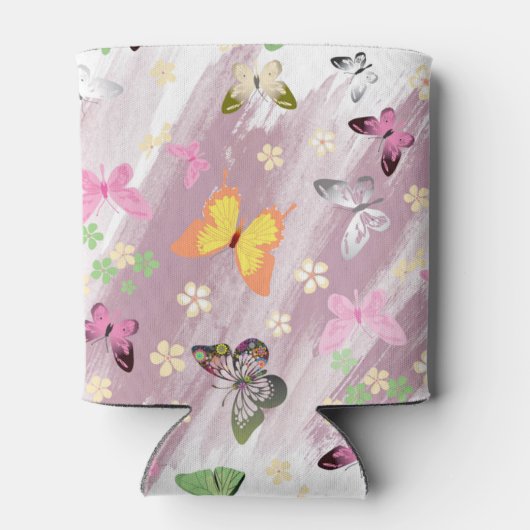 Butterfly Patroon 7 Blikjeskoeler (Achterkant)