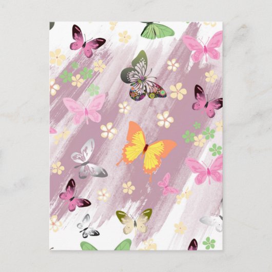 Butterfly Patroon 7 Briefkaart (Voorkant)