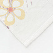 Butterfly Patroon 7 Fleece Deken (Hoek)