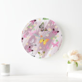 Butterfly Patroon 7 Grote Klok (Huis)