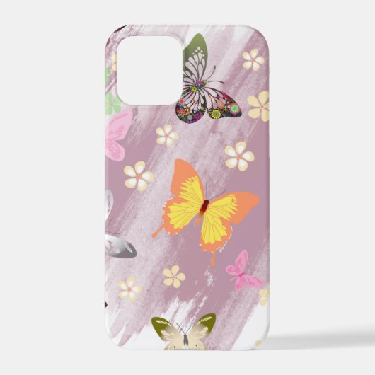 Butterfly Patroon 7 iPhone Hoesje (Achterkant)