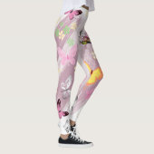 Butterfly Patroon 7 Leggings (Rechts)