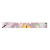 Butterfly Patroon 7 Satijnen Lint (Voorkant)