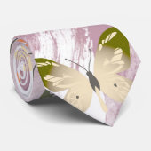 Butterfly Patroon 7 Stropdas (Opgerold)