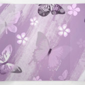 Butterfly Patroon 8 Drieluik Wenskaart (Binnenkant midden)