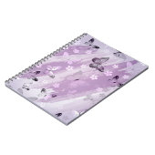 Butterfly Patroon 8 Notitieboek (Linkerzijde)