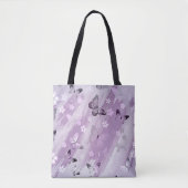 Butterfly Patroon 8 Tote Bag (Voorkant)