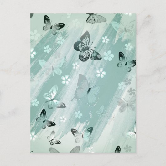 Butterfly Patroon 9 Briefkaart (Voorkant)