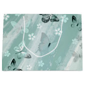 Butterfly Patroon 9 Groot Cadeauzakje (Voorkant)