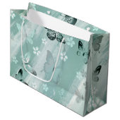 Butterfly Patroon 9 Groot Cadeauzakje (Voorkant Gekanteld)