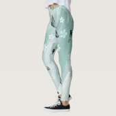 Butterfly Patroon 9 Leggings (Links)