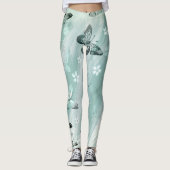 Butterfly Patroon 9 Leggings (Voorkant)