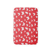 Butterfly-patroon Badmat (Voorkant Verticaal)