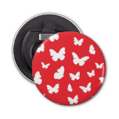 Butterfly-patroon Button Flesopener (Voorkant)