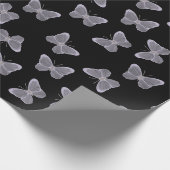 Butterfly-patroon Cadeaupapier (Hoek)