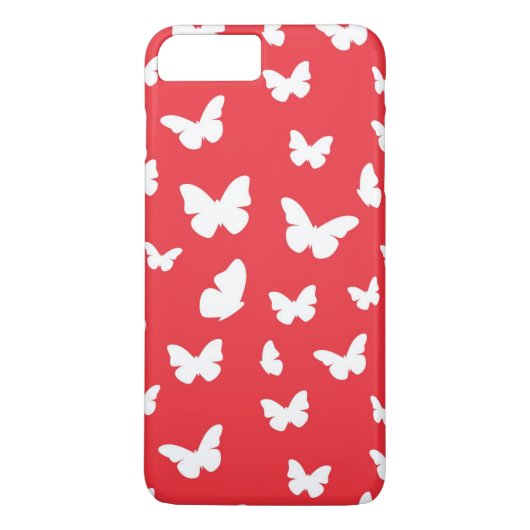 Butterfly-patroon Case-Mate iPhone Case (Achterkant)